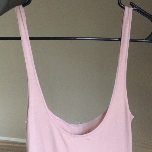 Reformation Rou Midi Dress in Blush - Picture 6 of 9